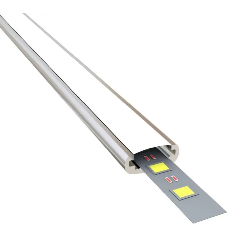 12X7 OVAL AVİZE LED PROFİLİ